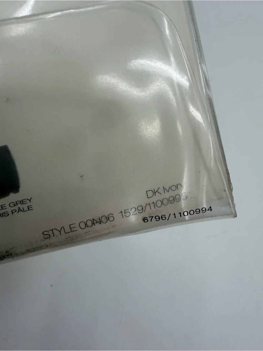 Donna Karan New York Pantyhose sz TALL Colorwash The Nudes VTG Dk Ivory Tanga